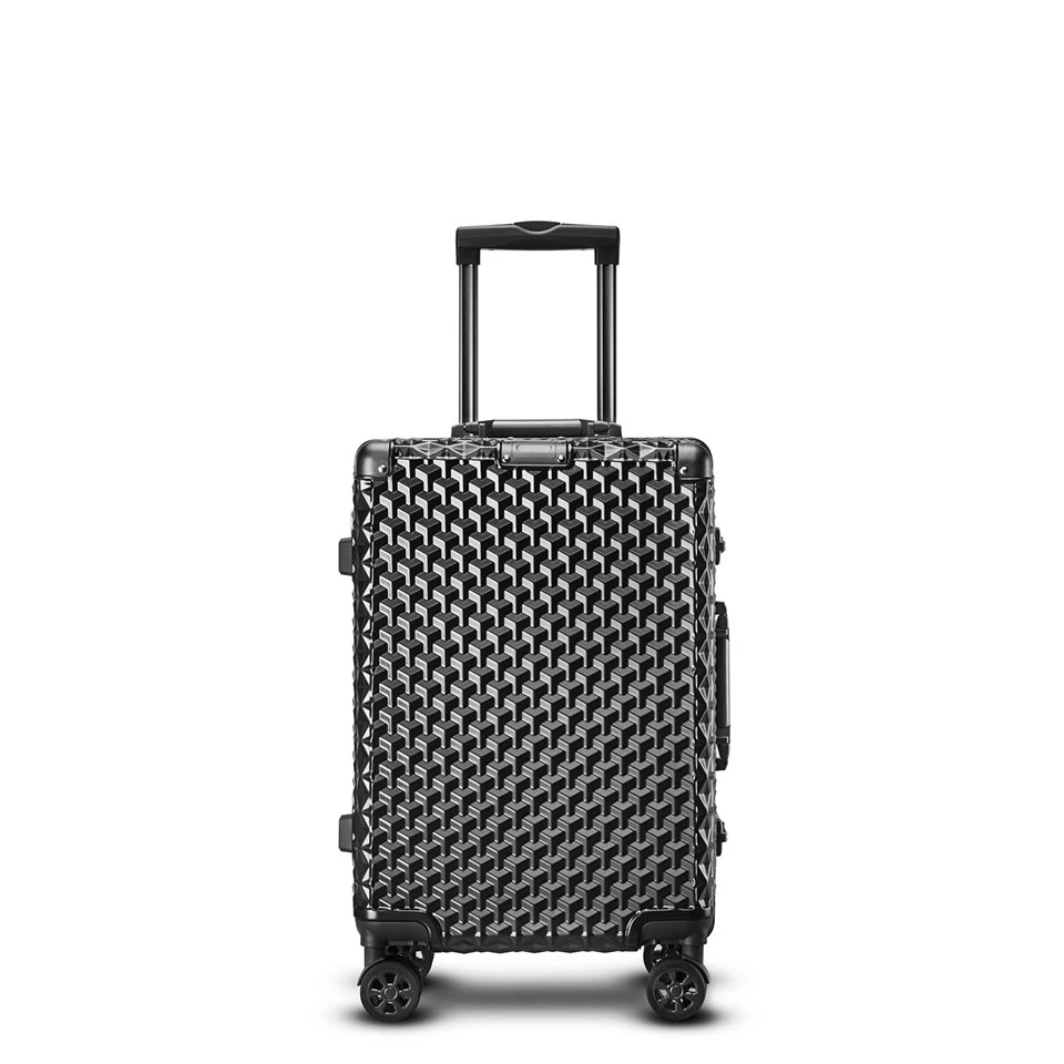 Unisex Aluminum Waterproof Boarding Suitcases